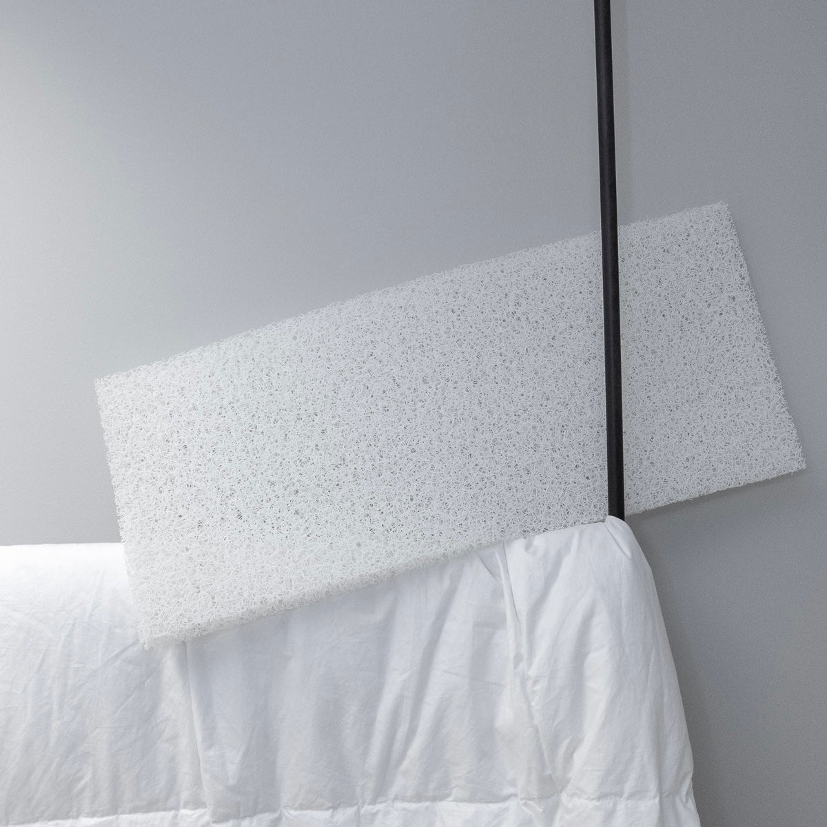 Närbild på Bed Corrector – ergonomiskt material för bättre stöd
